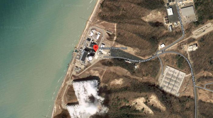 Palisades Nuclear Generating Station - 2022 Aerial (newer photo)